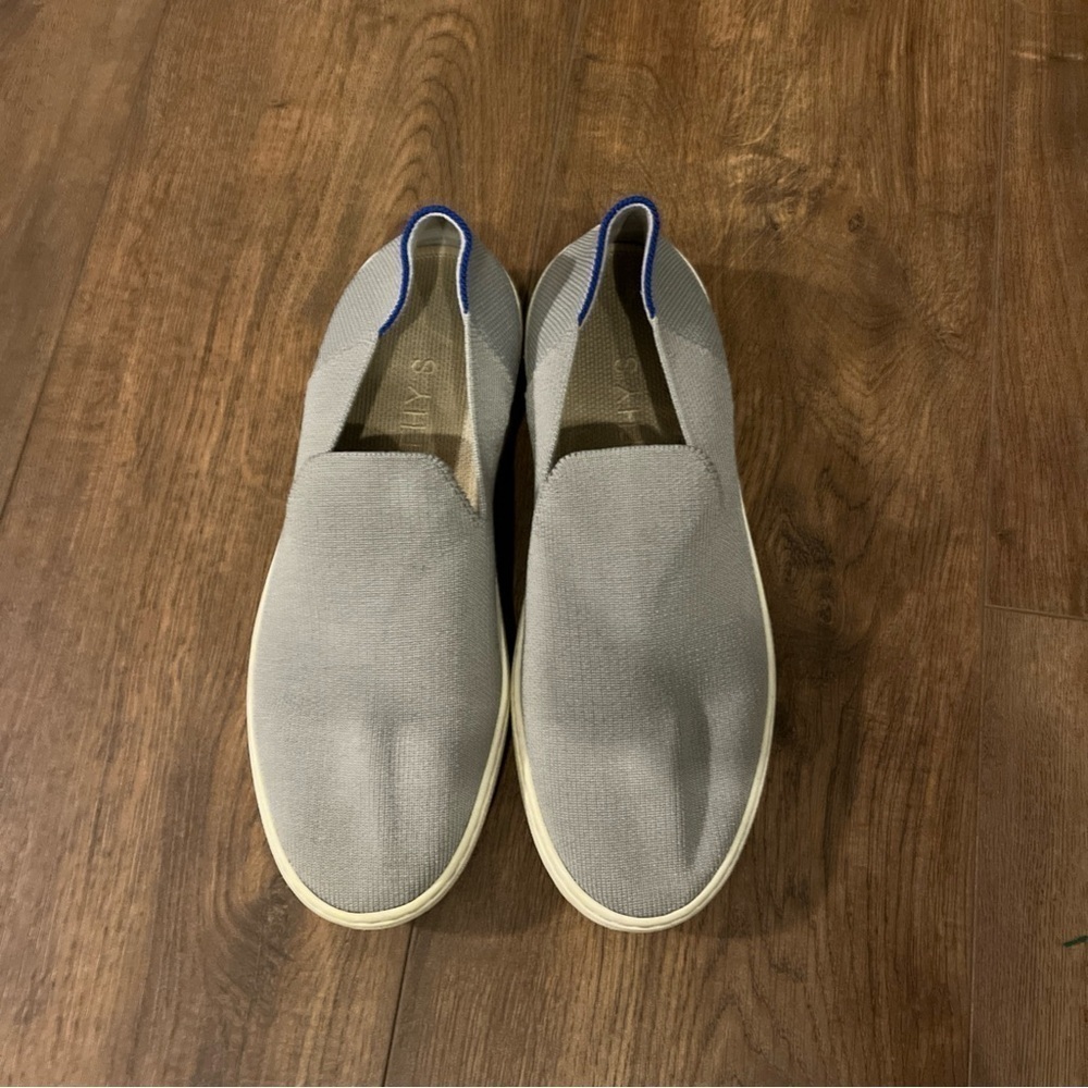 Rothys The Sneaker Womens Size 8.5 Classic Gray Great Condition